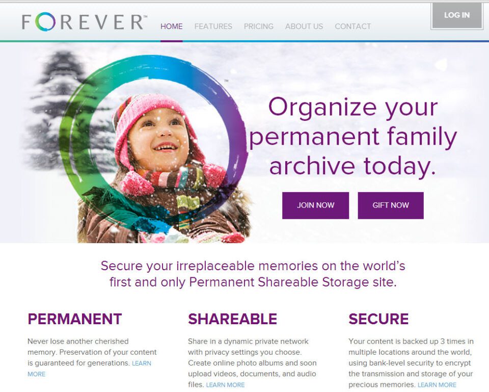 Forever Home Page