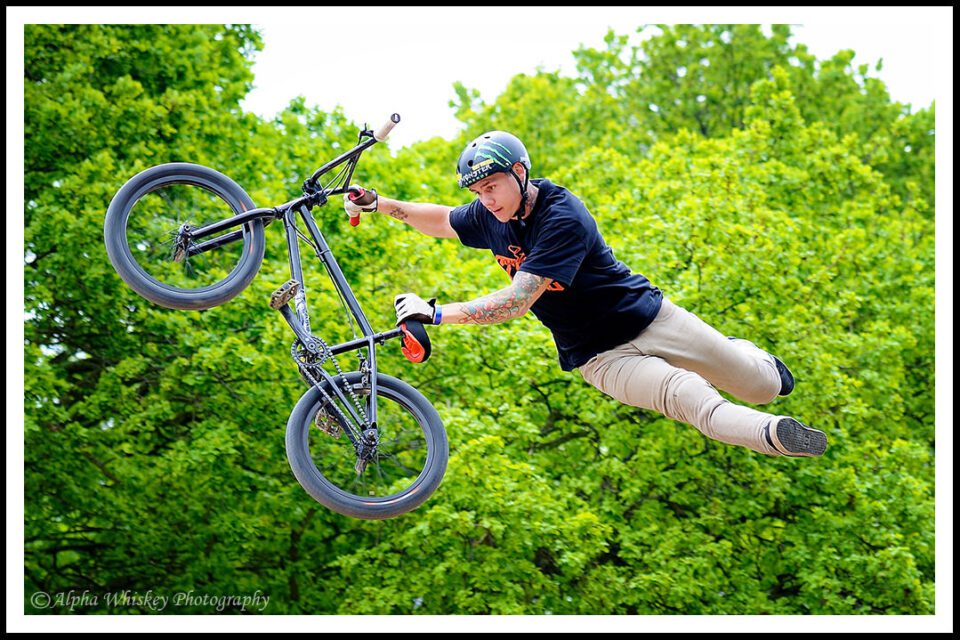 Biker in Air #1