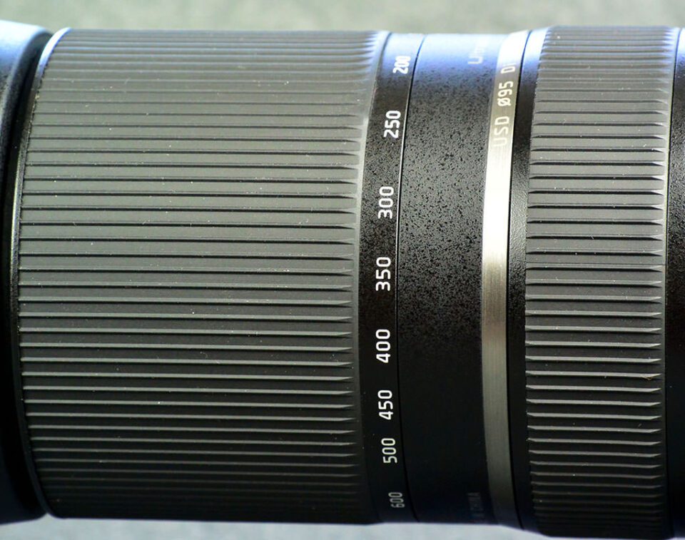 Tamron 150-600mm Zoom and Focus Rings