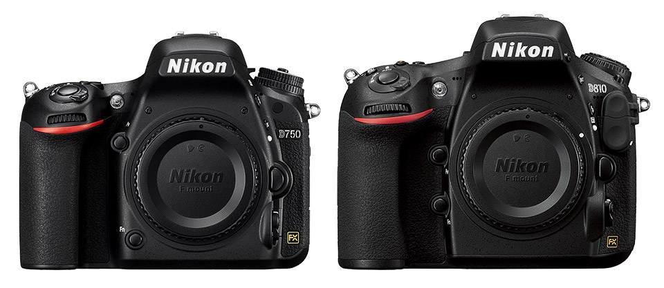Nikon D750 vs D810