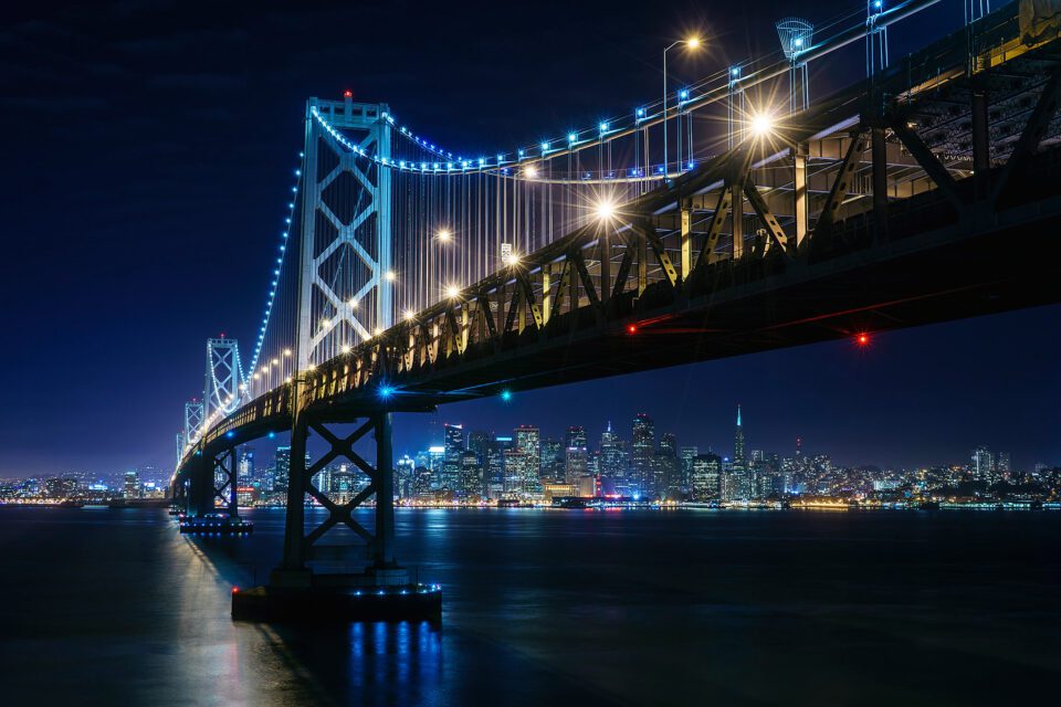 Bay Bridge at Night