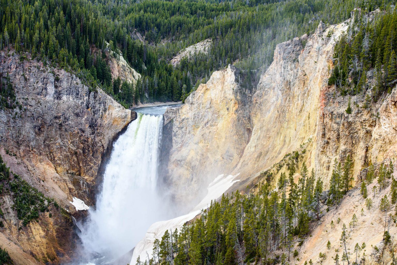 Grand Canyon of Yellowstone - Lower Falls - Best Photo Spots