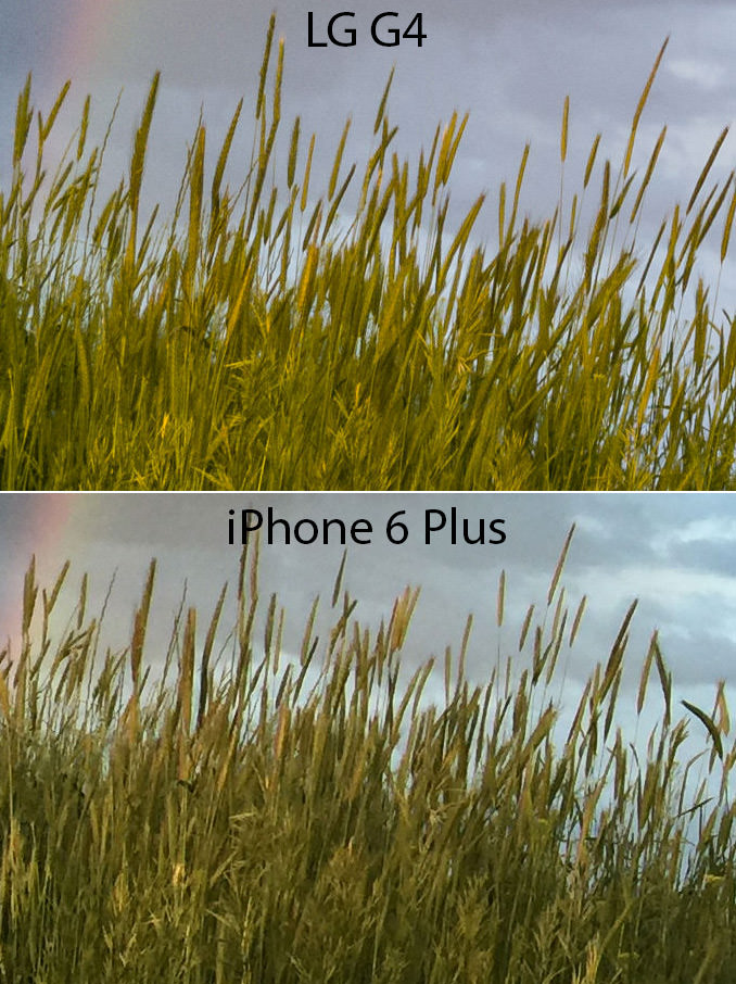 LG G4 vs iPhone 6 Plus Details