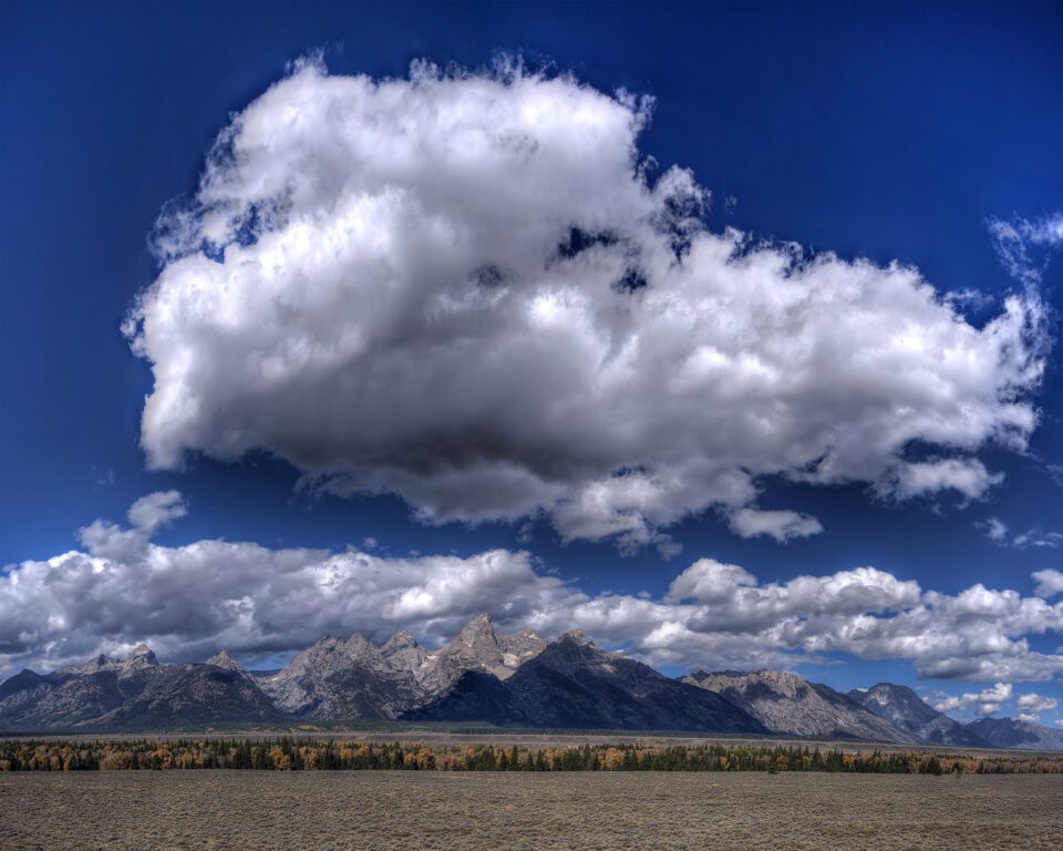 17 Clouds with Tetons