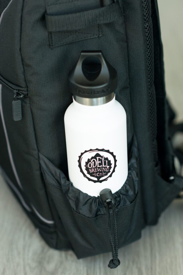 USA Gear S17 Camera Backpack water bottle