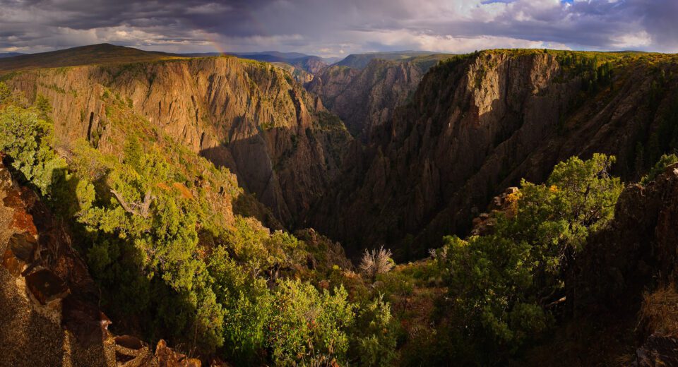 Panorama del Cañón Negro