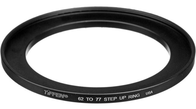 Tiffen 62 to 77 step up ring