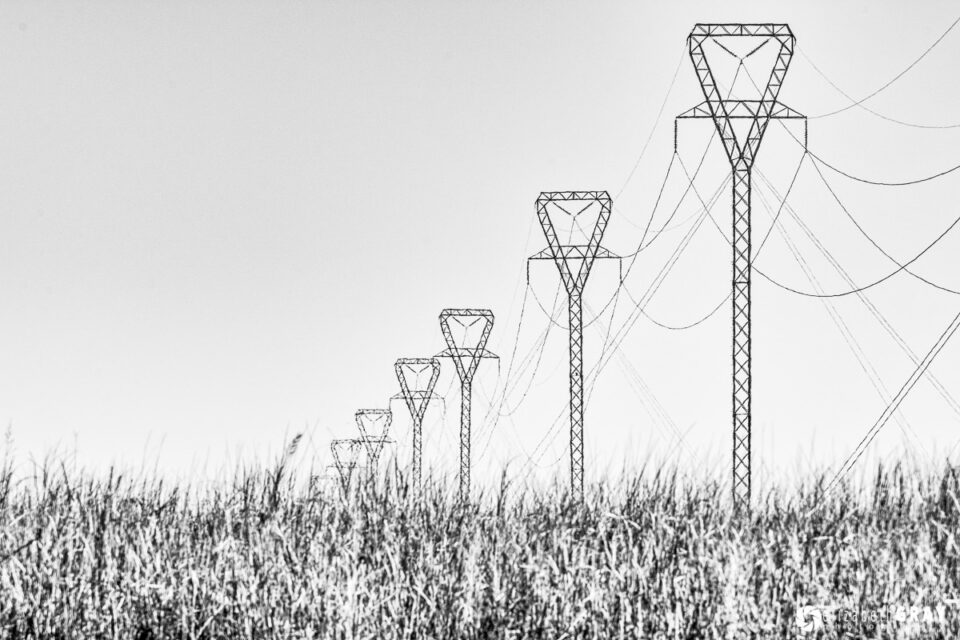 Vertical Power Poles