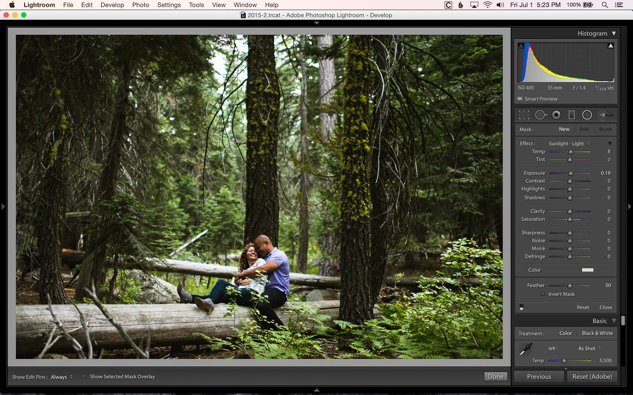 Adding Color With Filters and Brushes In Lightroom-8