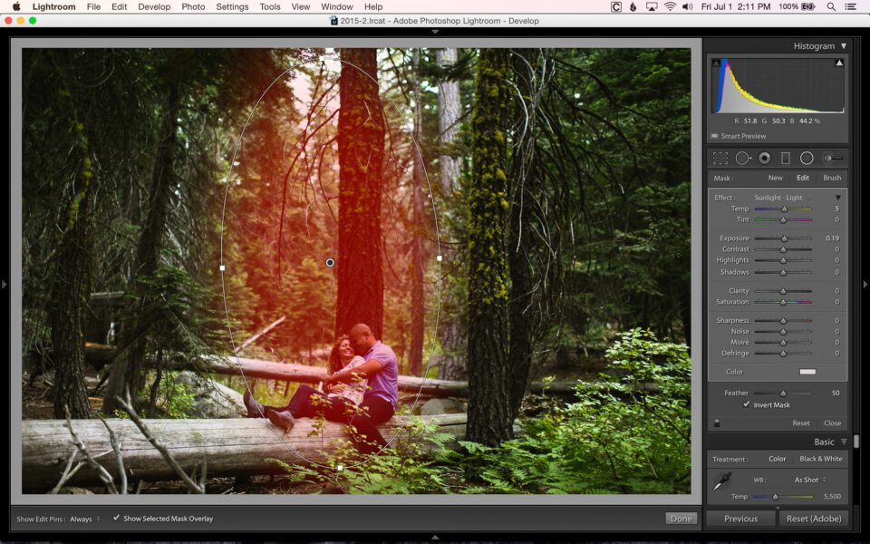 Adding Color With Filters and Brushes In Lightroom-9