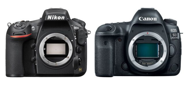 Nikon D810 vs Canon 5D IV