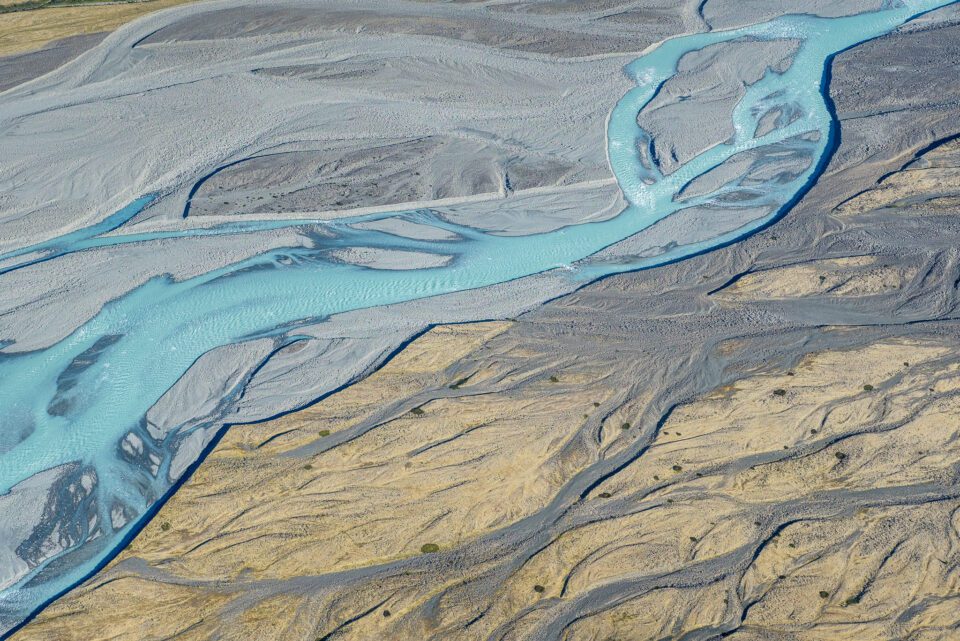 Image of a glacial river, captured with Fujifilm XF 35mm f/2 R WR