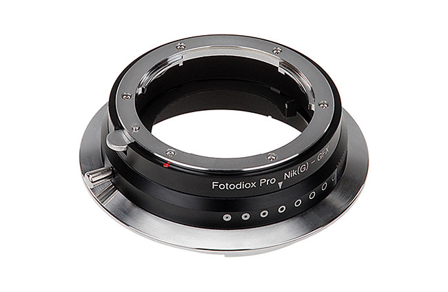 FotodioX Nikon F to Fuji G Adapter Top View