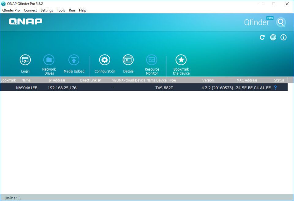 qnap qfinder pro mac ts