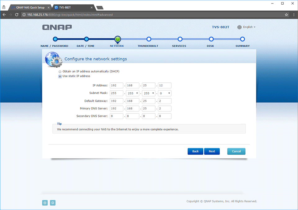 qnap qvr client blurry when split screen