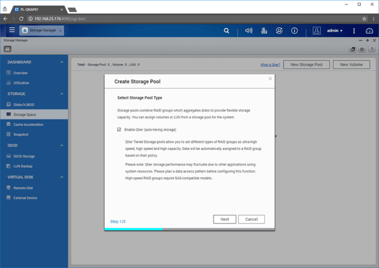 qnap not shoring up on qfinder