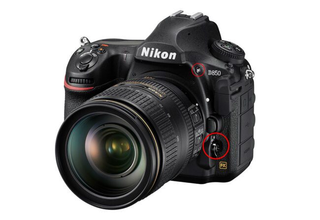 Nikon D850 Controls Front