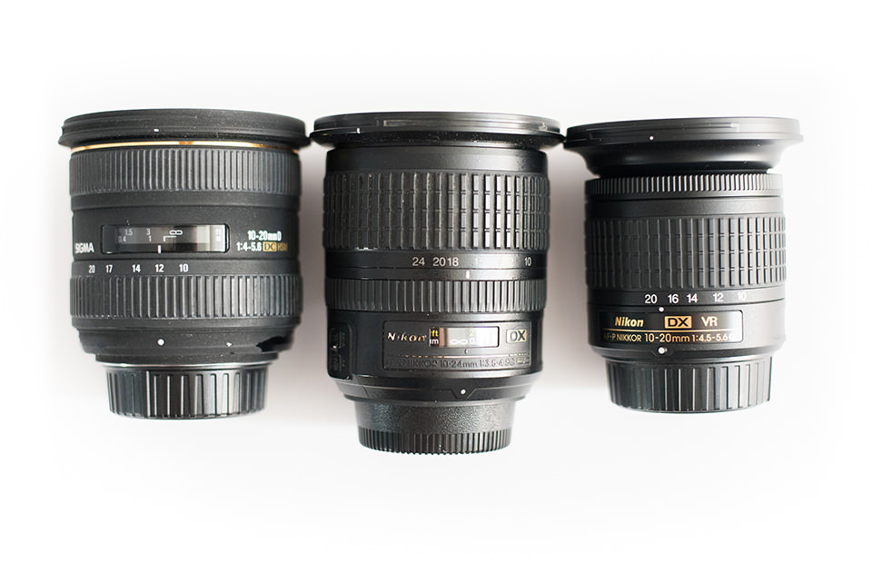 Nikon 10-20mm f/4.5-5.6 DX VR Review - Sharpness and Lens Comparisons