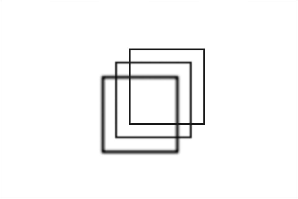 Fading squares illusion