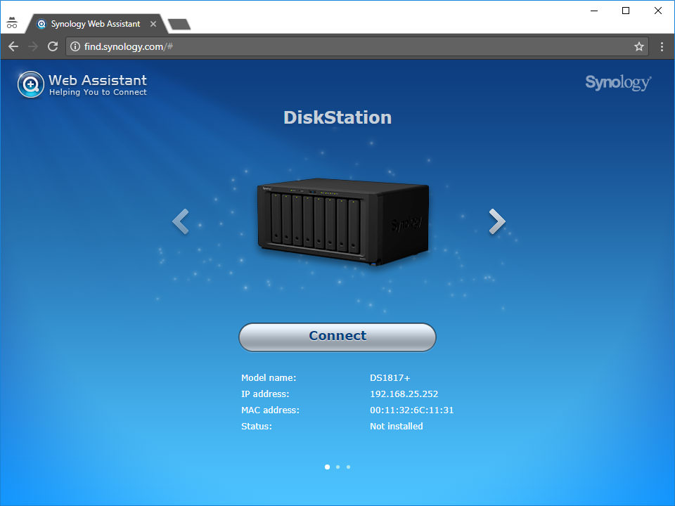diskstation assistant