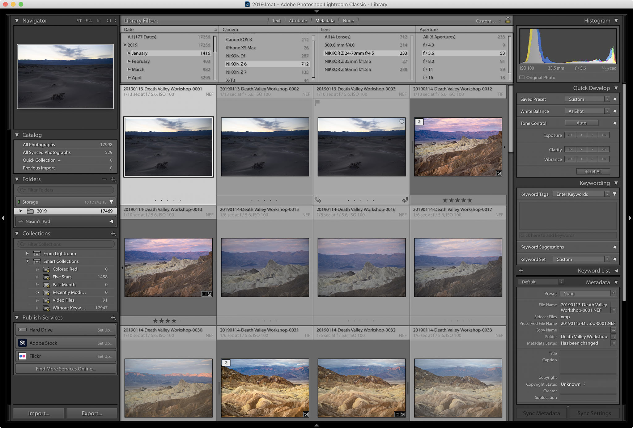filters for photos lightroom