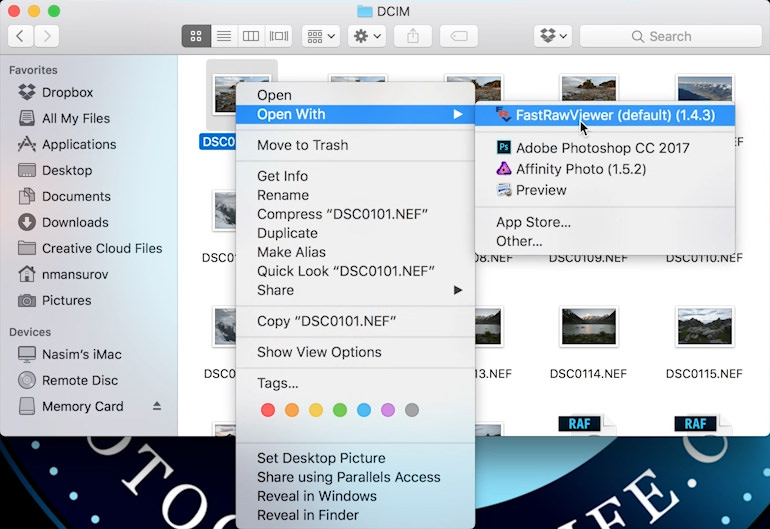 quick nef file viewer for mac