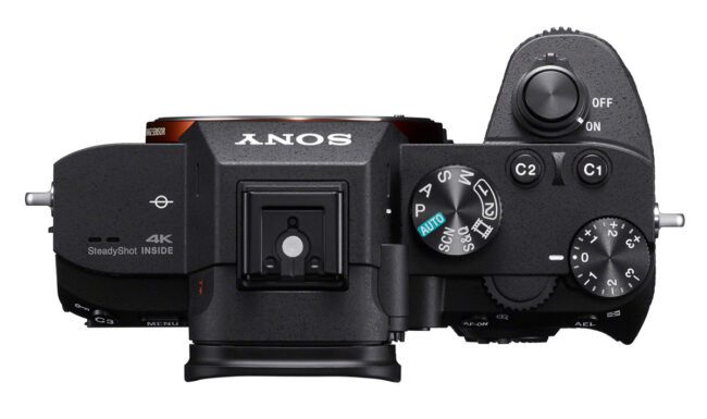 Sony a7 III Top Plate View