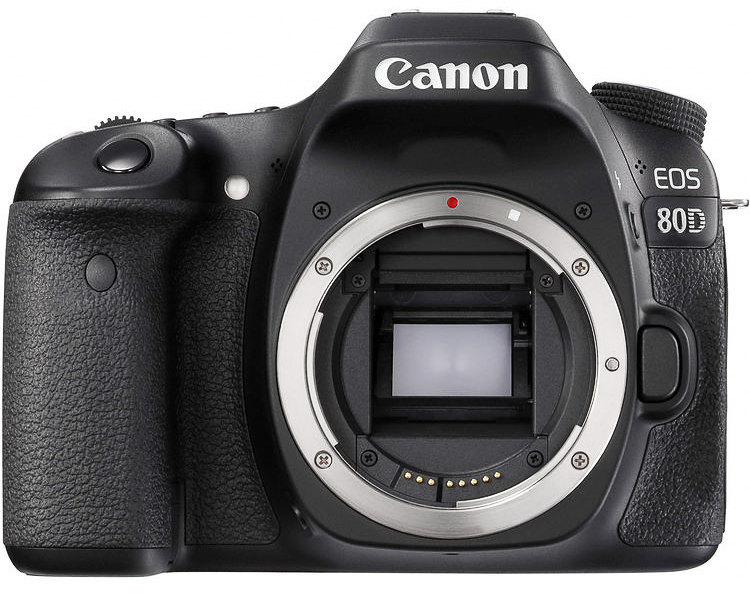 Canon 80D Front View
