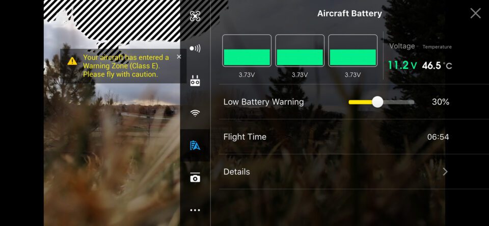 DJI Battery Level