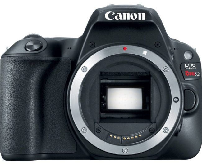 Canon SL2 Front View