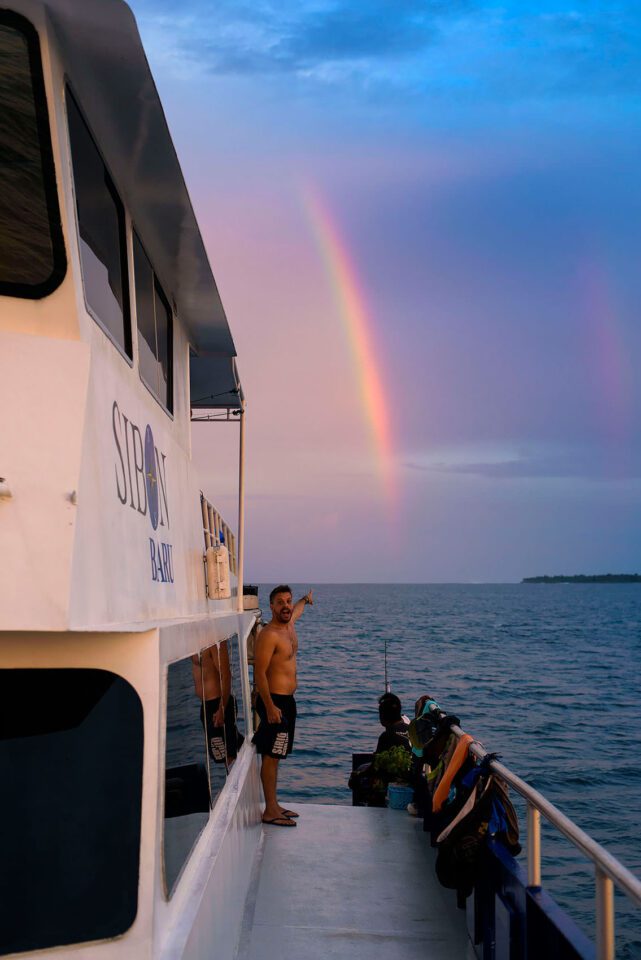 Rainbow in Indonesia