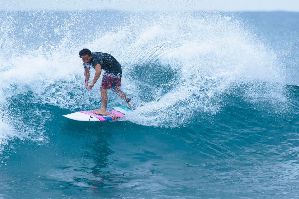 Surfer in Wave