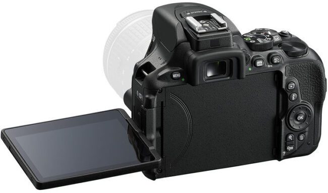 dslr with tilt screen