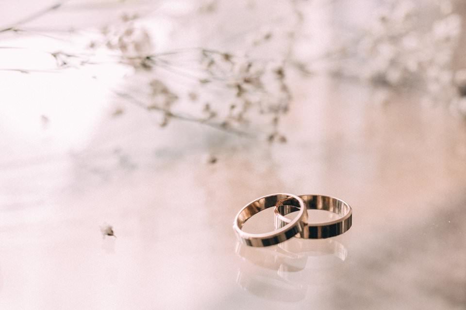 Ring Closeup for a Wedding