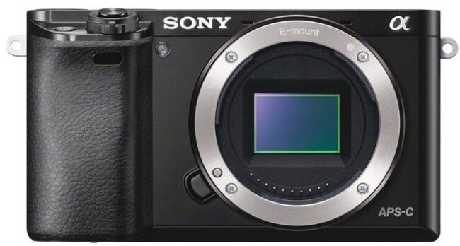 Sony A6000 Front View