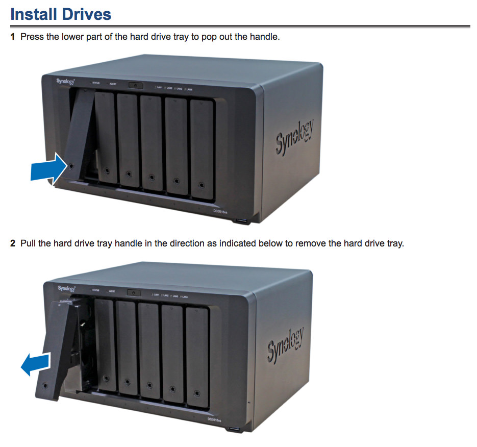 synology drive install