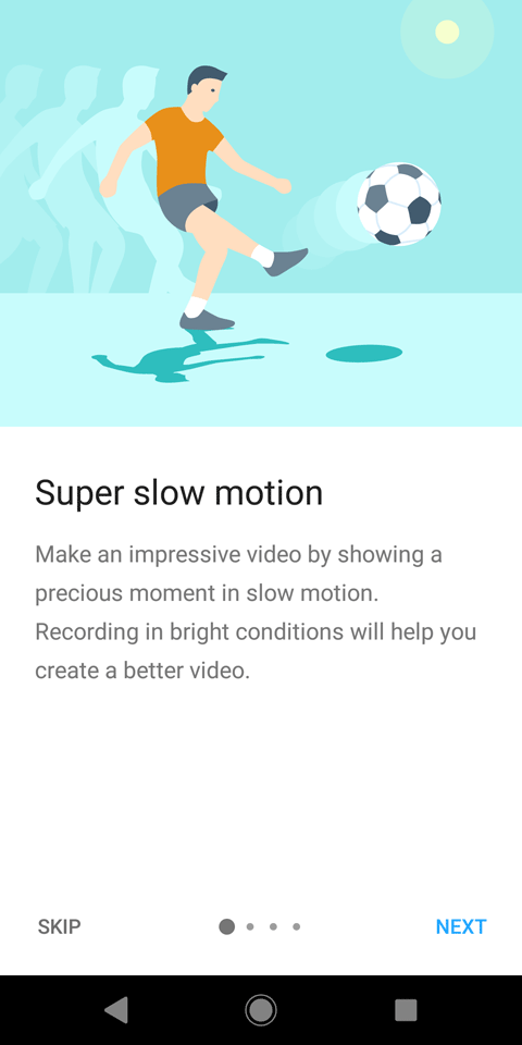 Camera App Slow Motion Help