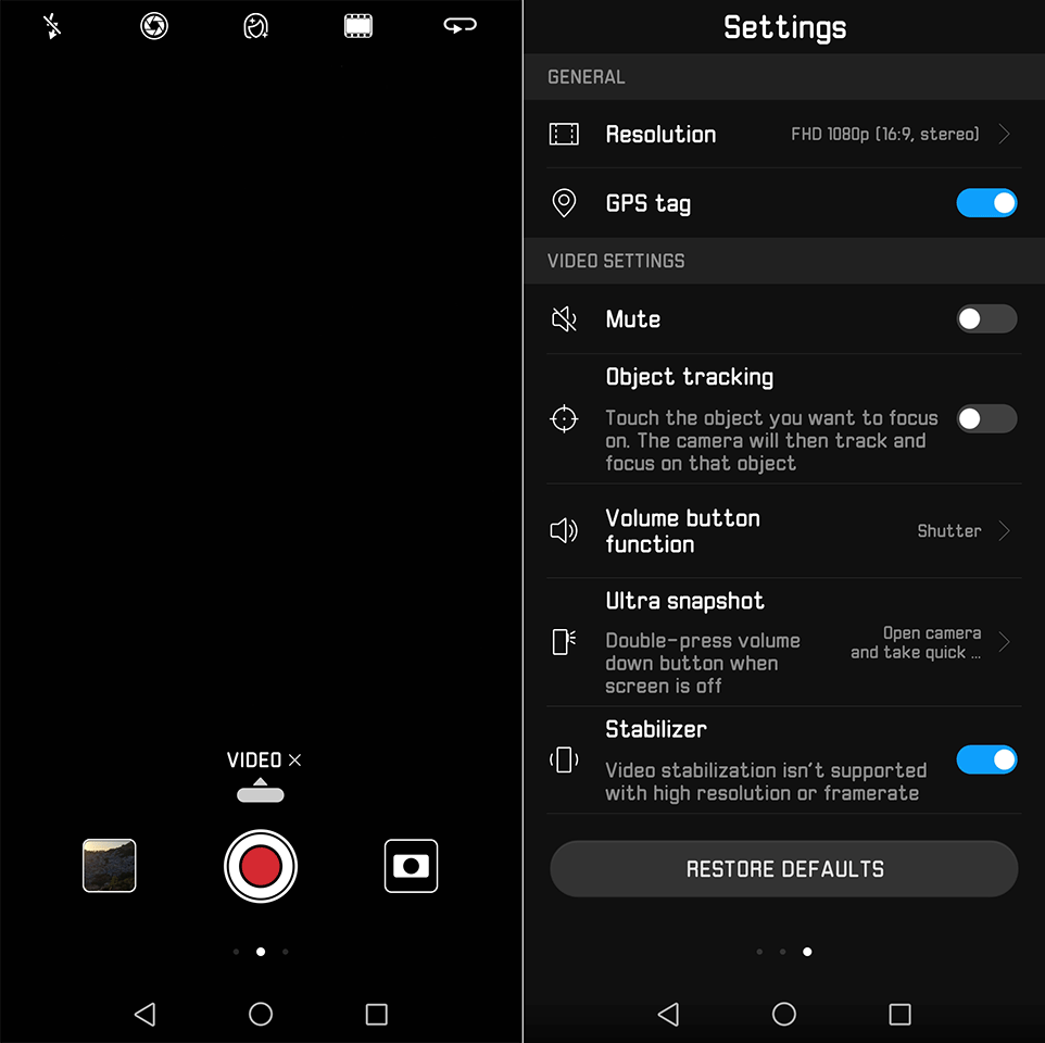 Video Mode and Settings