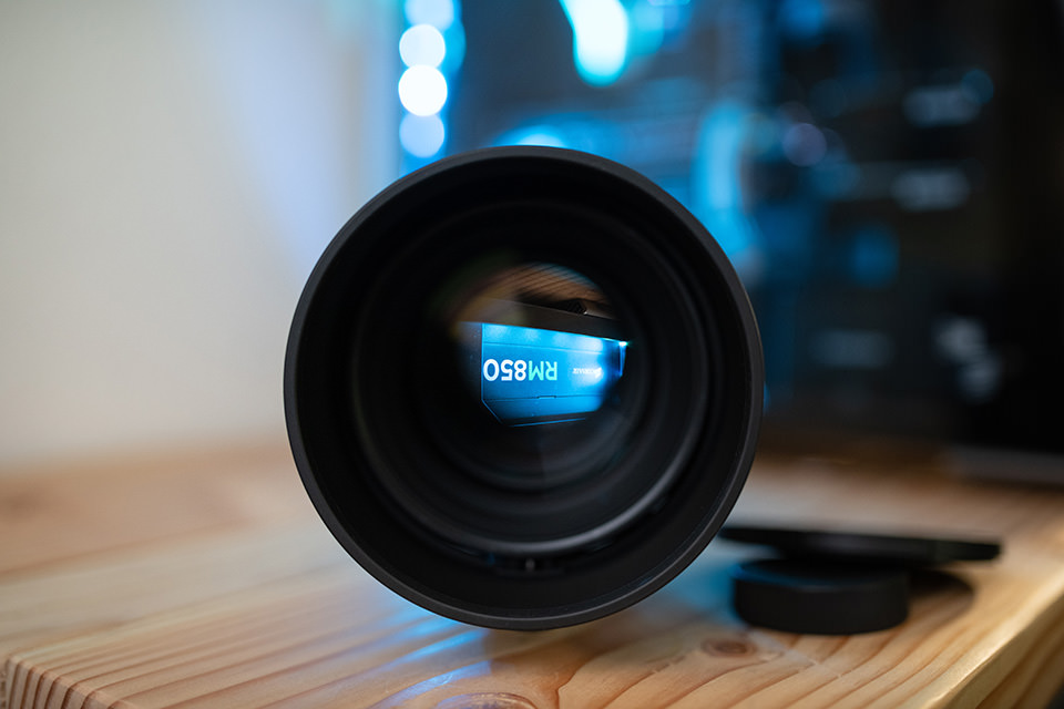 Sigma 105mm f/1.4 Front View