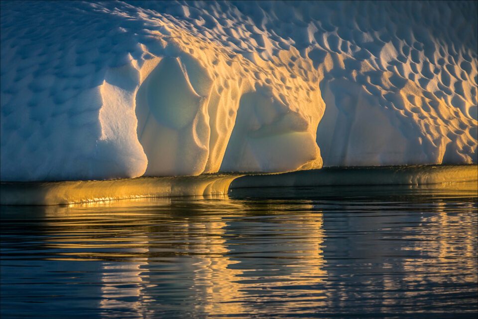 Iceberg Sculpture, Pleneau Bay, Antarctic Peninsula, Antarctica 2014