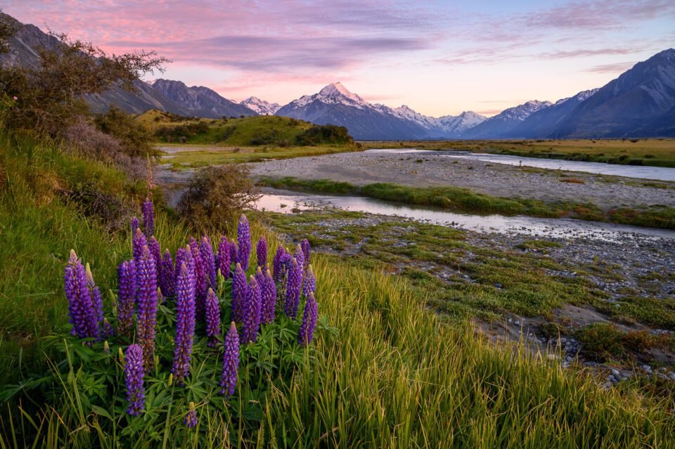 Mt Cook, New Zealand. Landscape images are easy to over-process, so you have to be careful.
