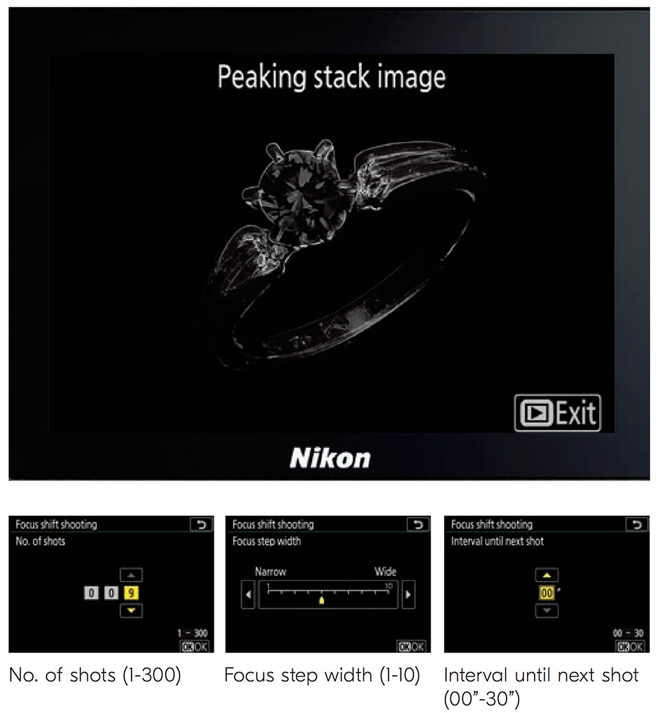 Nikon Z7 Peaking Stack Image