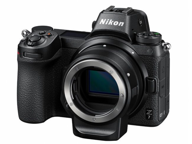 Nikon Z7 with FTZ Adapter
