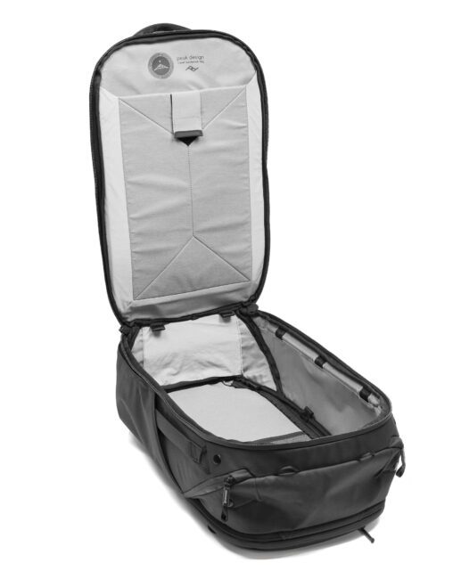 peak design travel backpack under seat