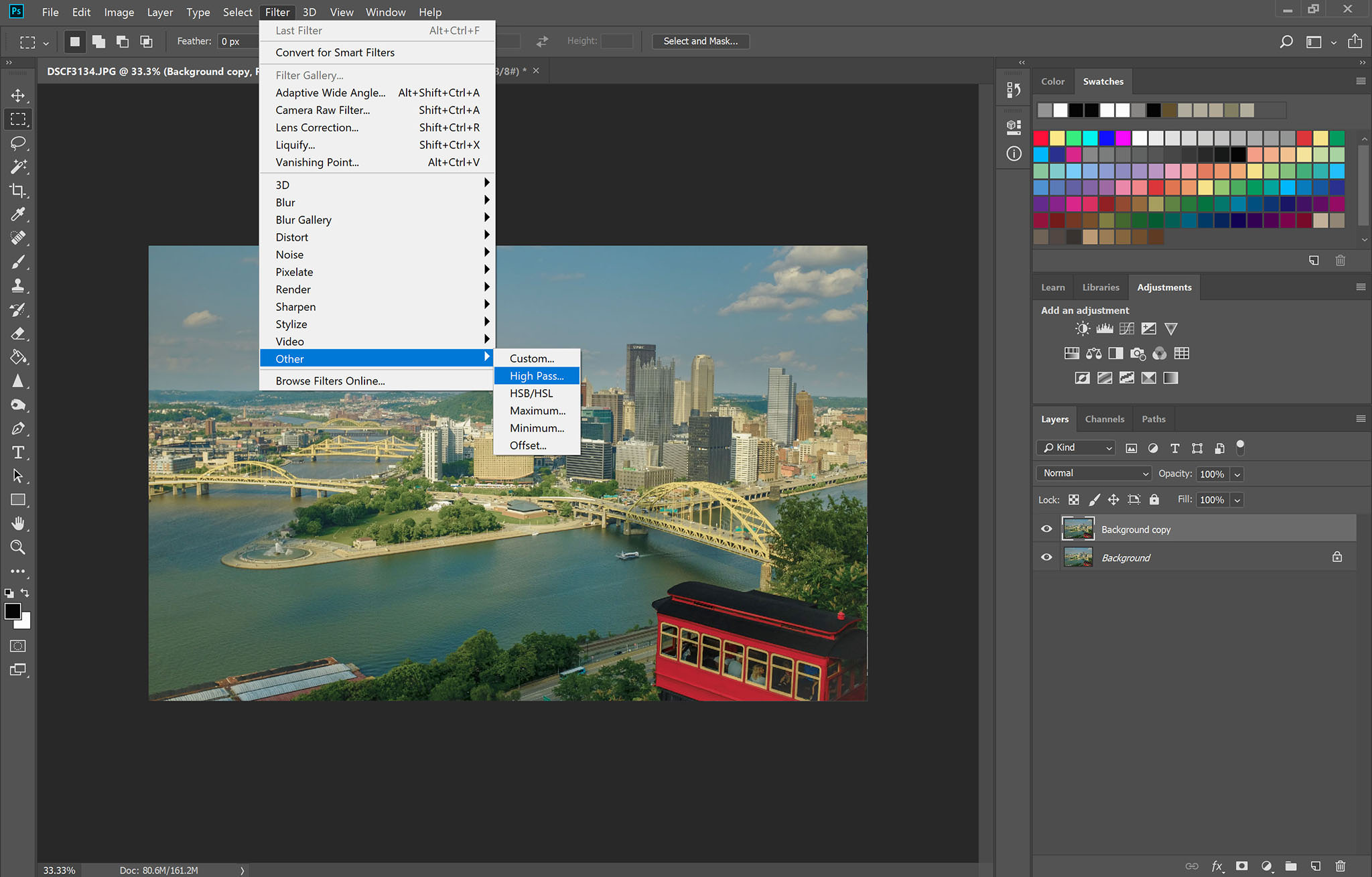 forklare komprimeret rolle Using the High Pass Filter for Image Sharpening in Adobe Photoshop