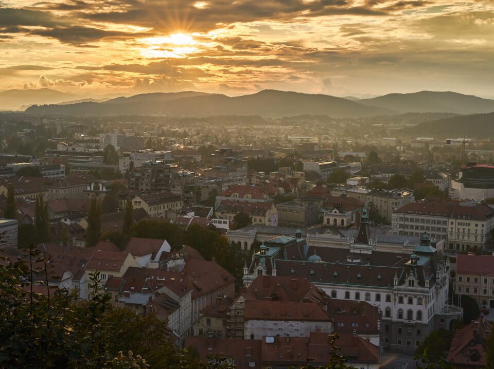 19. Ljubljana Sunset