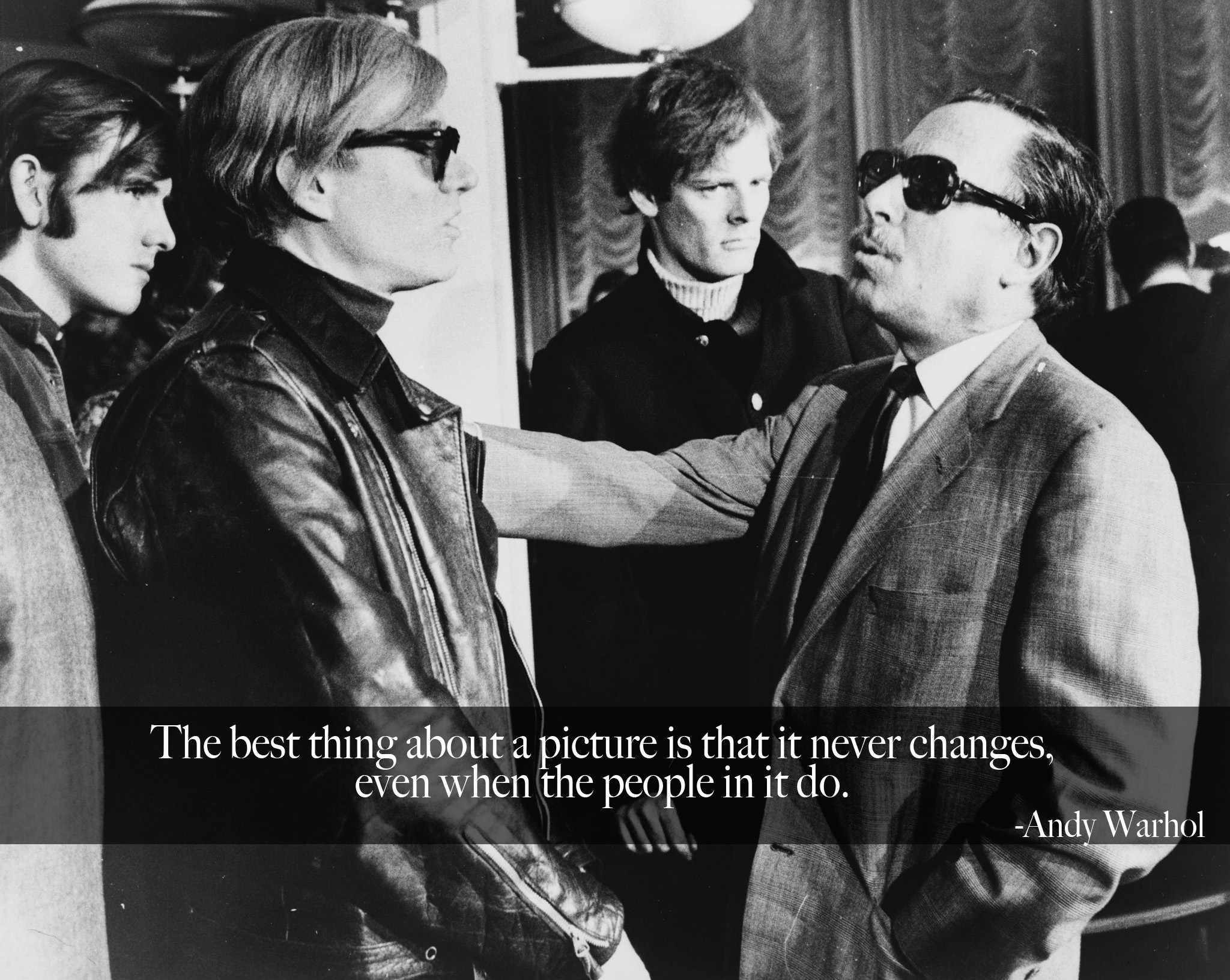 Andy Warhol Quote: The more you look at the same exact thing, the more the  meaning goes away, and the better…