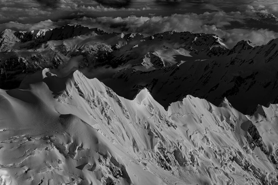 Nuages et montagnes