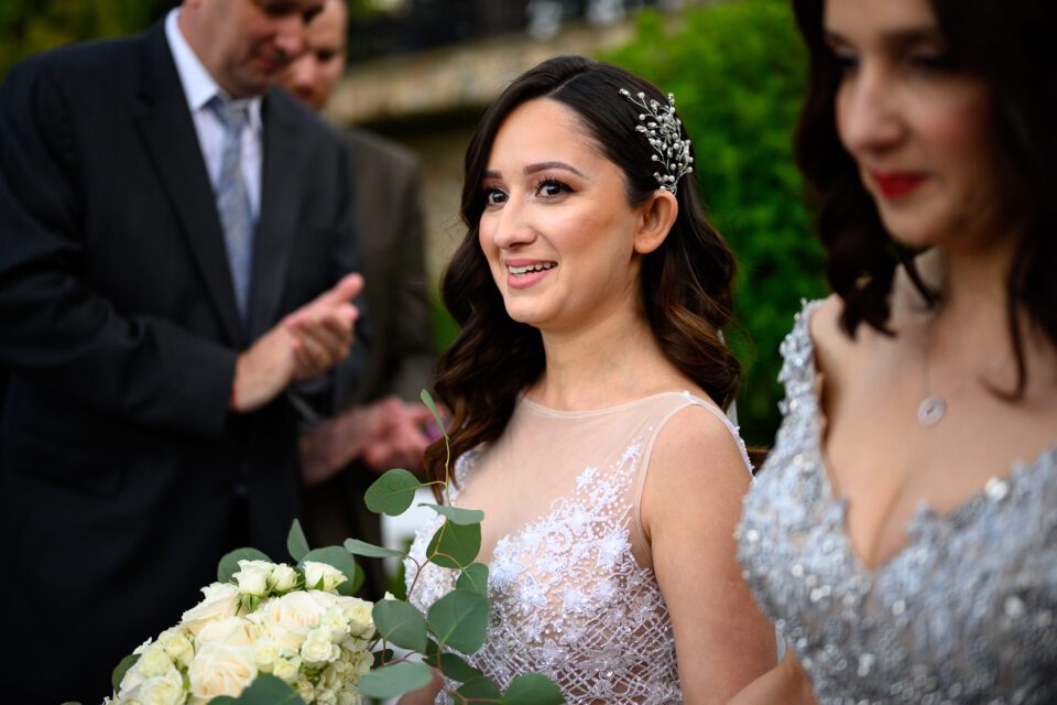 Image of a bride. Captured with Nikon Z 50mm f/1.8 S lens