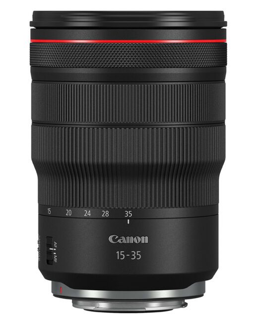 Canon 15-35mm f2.8 front view